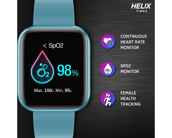 Helix Smart Metal fit Smartwatch -TW0HXW303T - KRISHNA WATCH COMPANY
