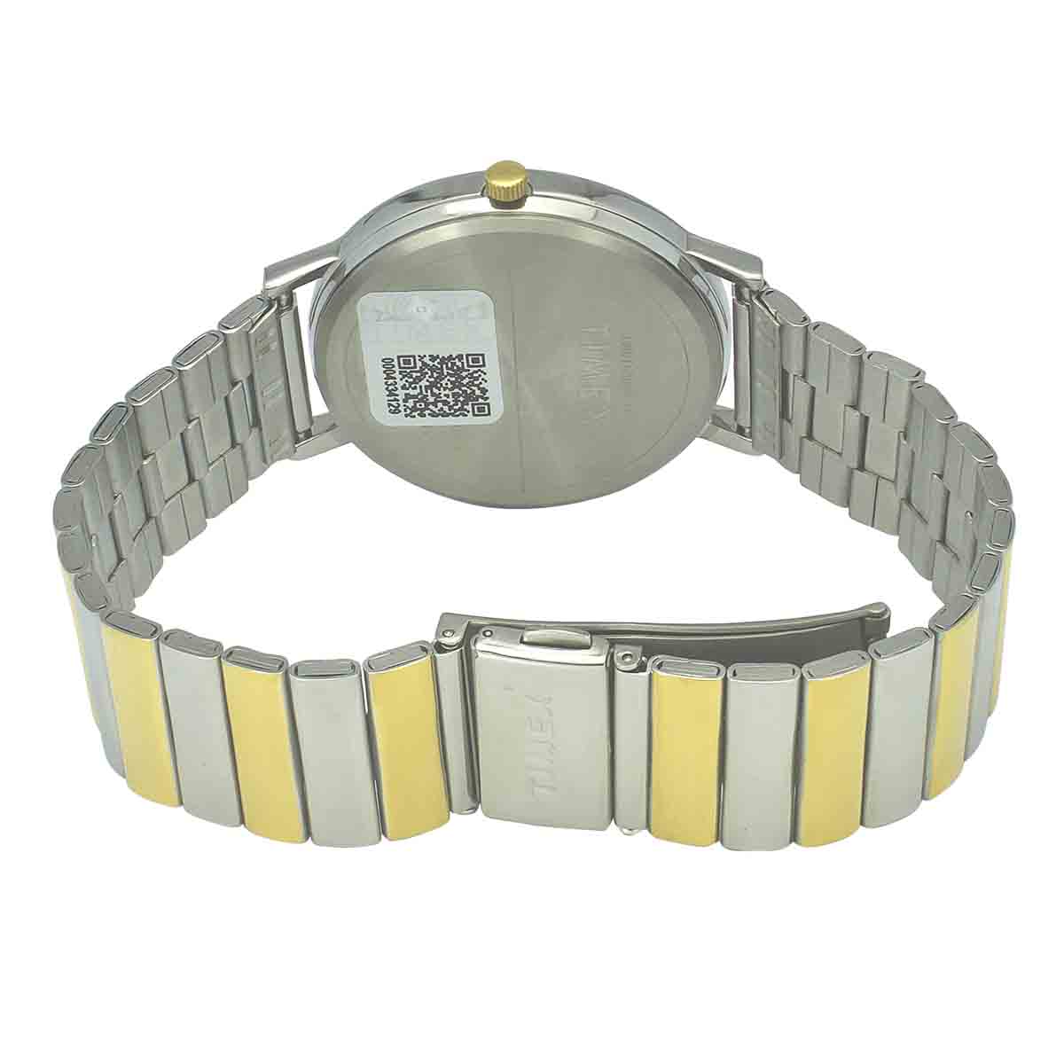 TIMEX MEN'S FASHION BLUE DIAL WATCH WITH DUAL-TONE BRACELET - TW0TG8008 - KRISHNA WATCH COMPANY