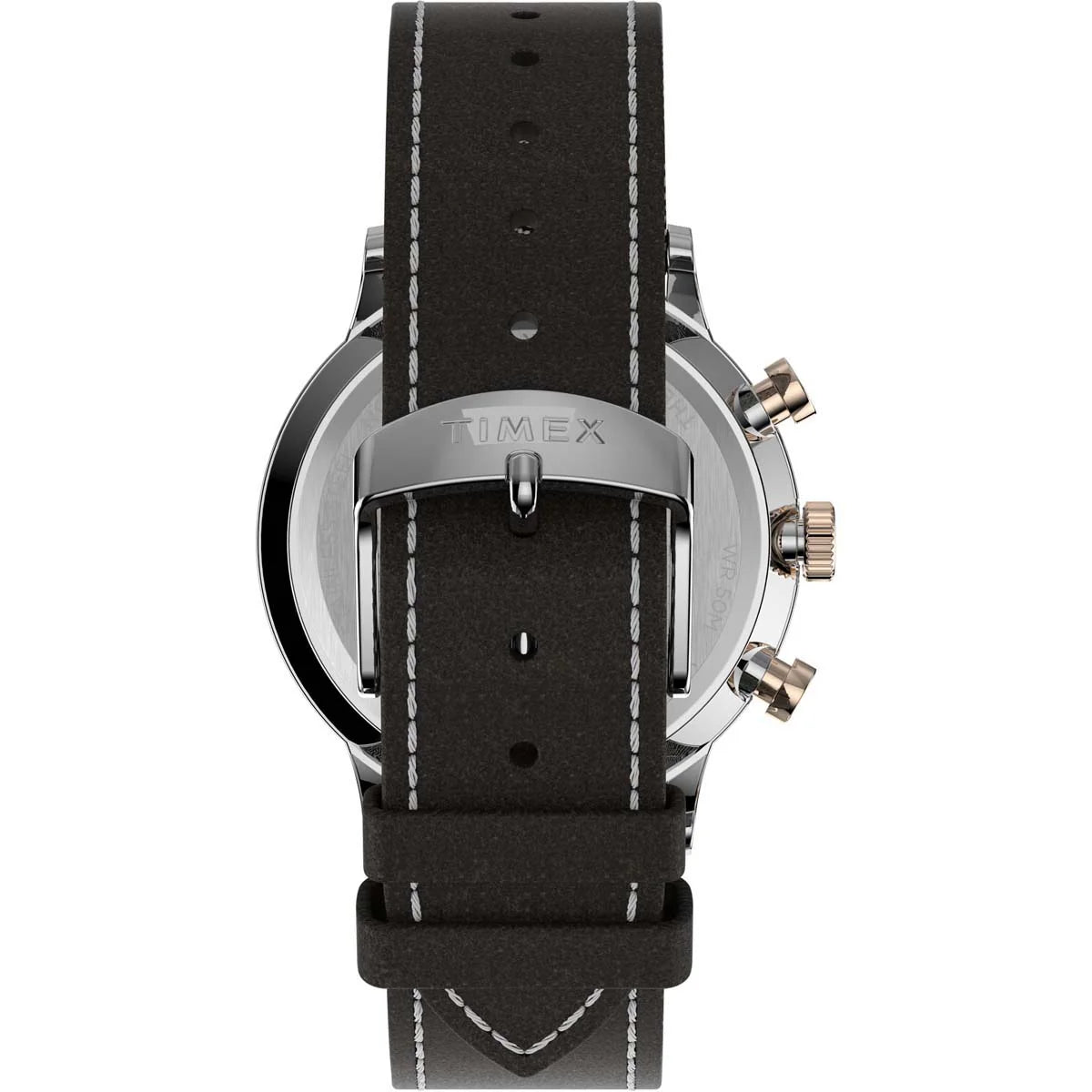 Timex Heritage Collection Men's Quartz Analog Stainless Steel Dial Round Case Stainless-Steel Function Watch -TW2T71500UJ - KRISHNA WATCH COMPANY