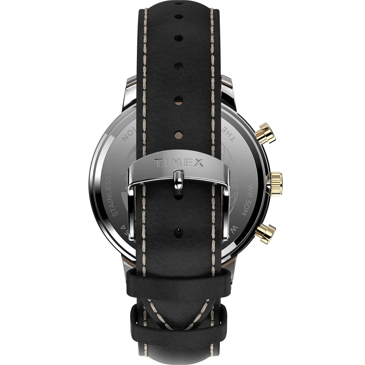 Timex Trend 3 Hands Men's Analog Black Dial Quartz Watch - TW2U39100UJ - KRISHNA WATCH COMPANY