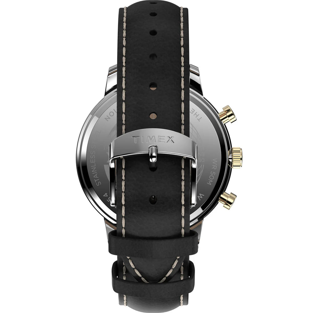 Timex Trend 3 Hands Men's Analog Black Dial Quartz Watch - TW2U39100UJ - KRISHNA WATCH COMPANY