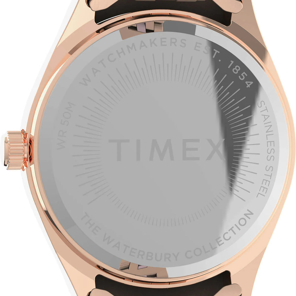 TIMEX Waterbury Legacy Boyfriend 36mm Stainless Steel Bracelet Watch TW2U82800UJ - KRISHNA WATCH COMPANY