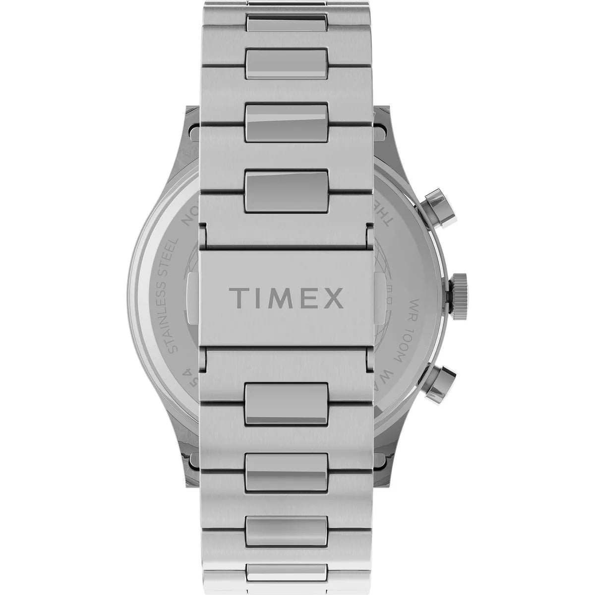 Timex Waterbury Traditional Chronograph 42mm Stainless Steel Bracelet Watch TW2U90900UJ - KRISHNA WATCH COMPANY