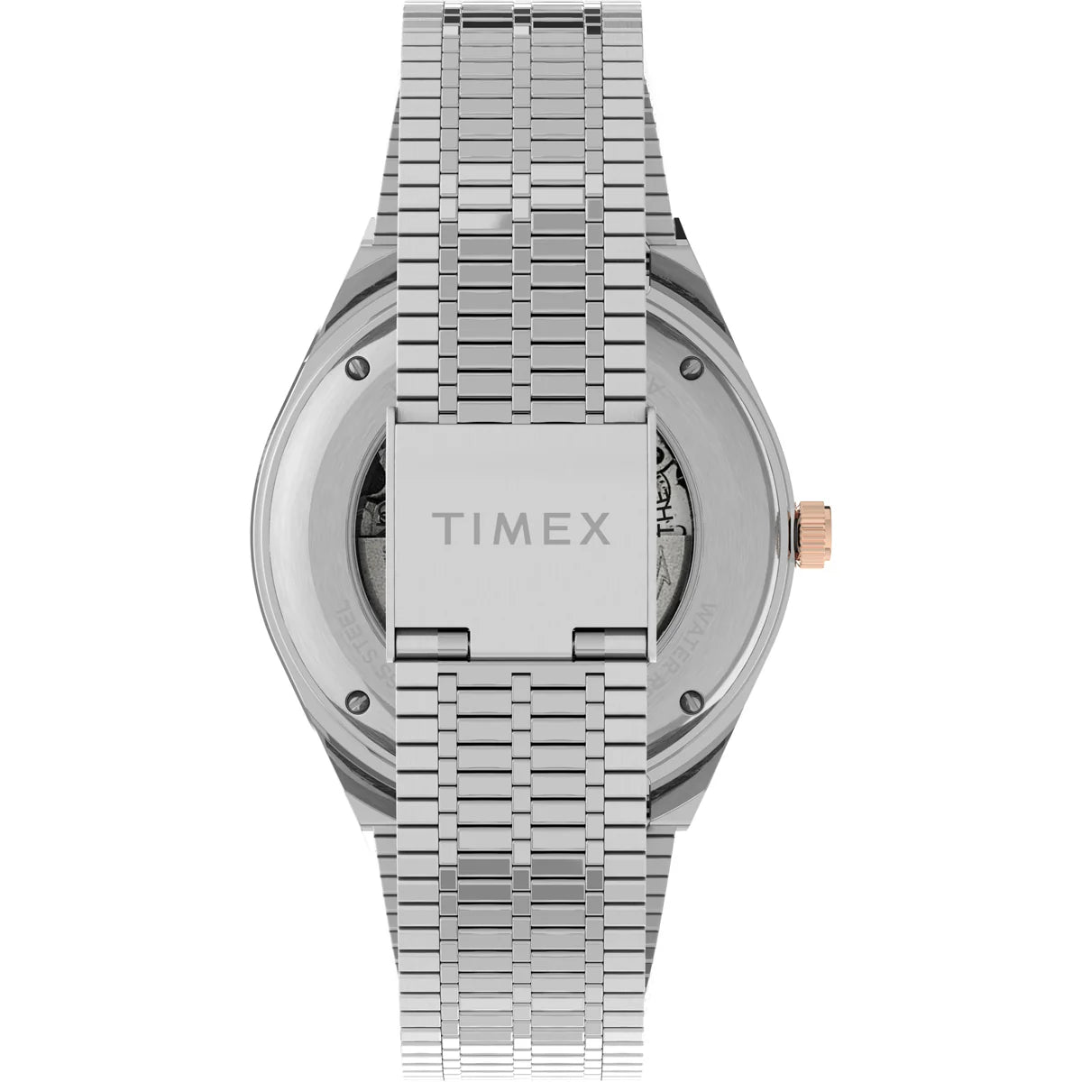 TIMEX M79 Automatic 40mm Stainless Steel Bracelet Watch TW2U96900U9 - KRISHNA WATCH COMPANY