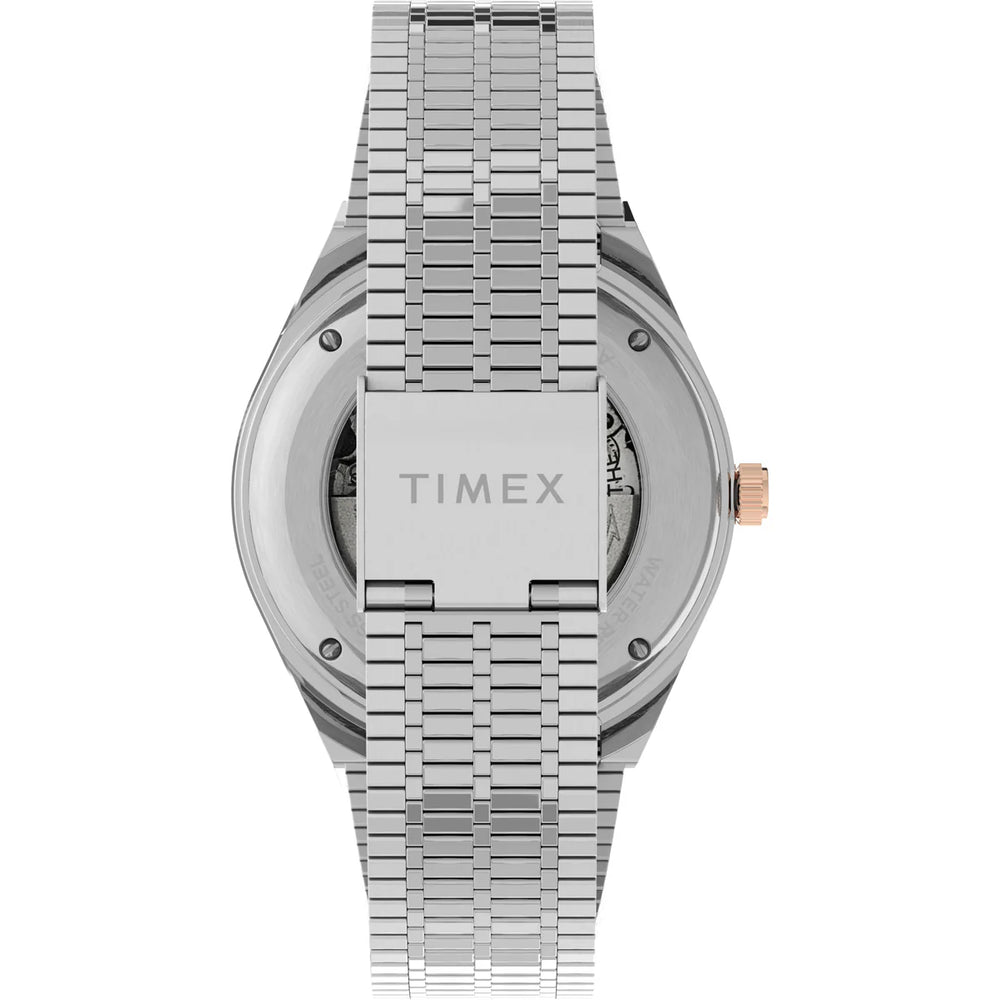 TIMEX M79 Automatic 40mm Stainless Steel Bracelet Watch TW2U96900U9 - KRISHNA WATCH COMPANY
