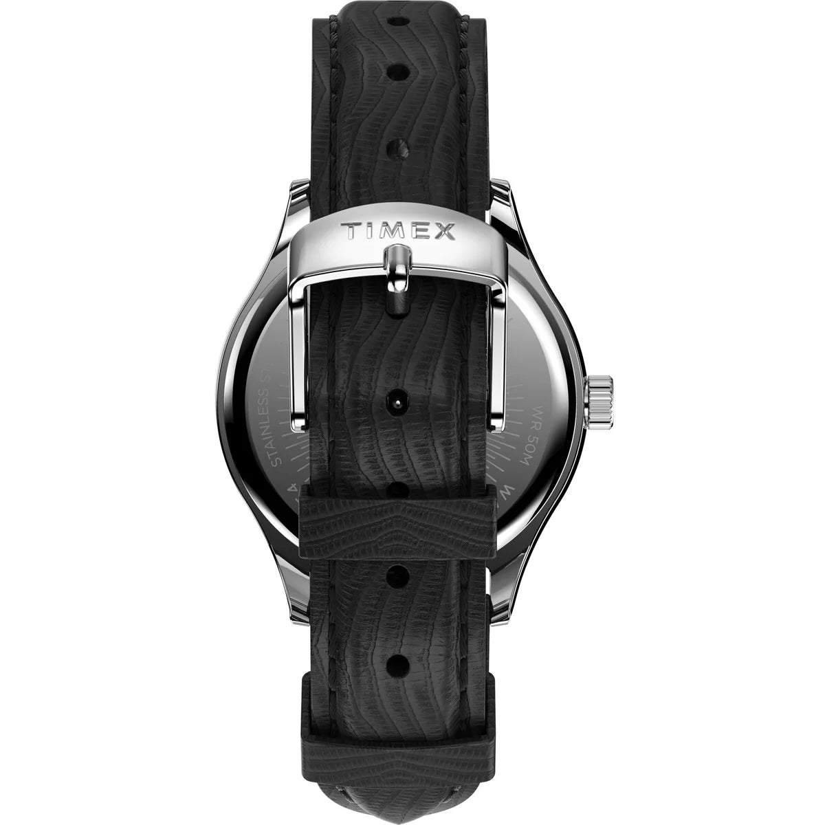 TIMEX Women Leather White Analog Dial Watch- TW2U97700UJ - KRISHNA WATCH COMPANY