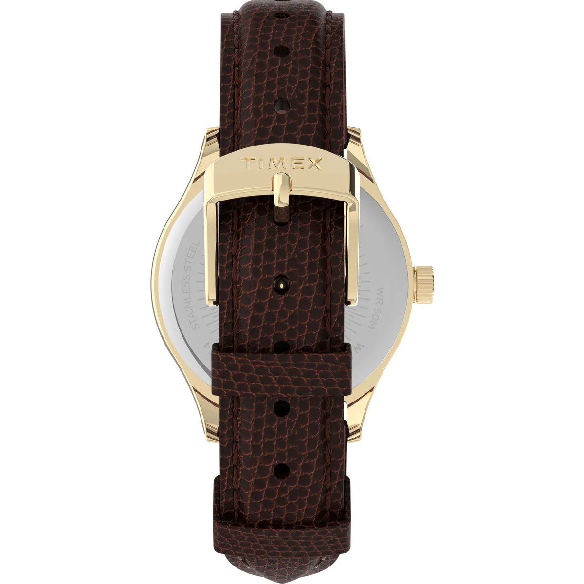TIMEX Waterbury Traditional 34mm Leather Strap Watch TW2U97800UJ - KRISHNA WATCH COMPANY
