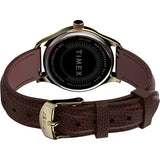 TIMEX Waterbury Traditional 34mm Leather Strap Watch TW2U97800UJ