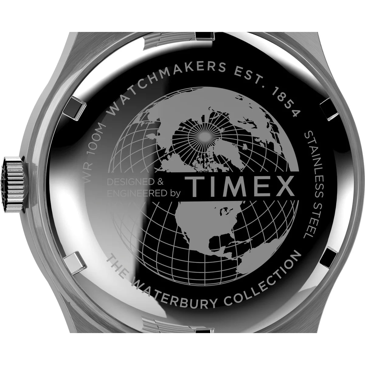 TIMEX Waterbury Traditional Day/Date 39mm Stainless Steel Bracelet Watch TW2U99300UJ - KRISHNA WATCH COMPANY
