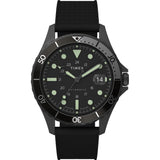 TIMEX Navi XL Automatic 41mm Synthetic Rubber Strap Watch TW2U99900U9