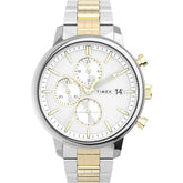 Timex Chicago Chronograph 43mm Stainless Steel Bracelet Watch TW2V01800UJ