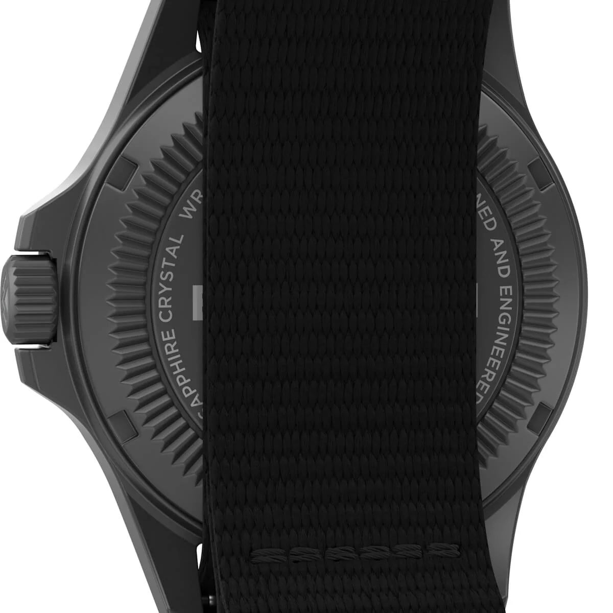 Timex 3 Hands Men's Analog Black Dial Coloured Quartz Watch, Round Dial with 41 mm Case width - TW2V03800X6 - KRISHNA WATCH COMPANY