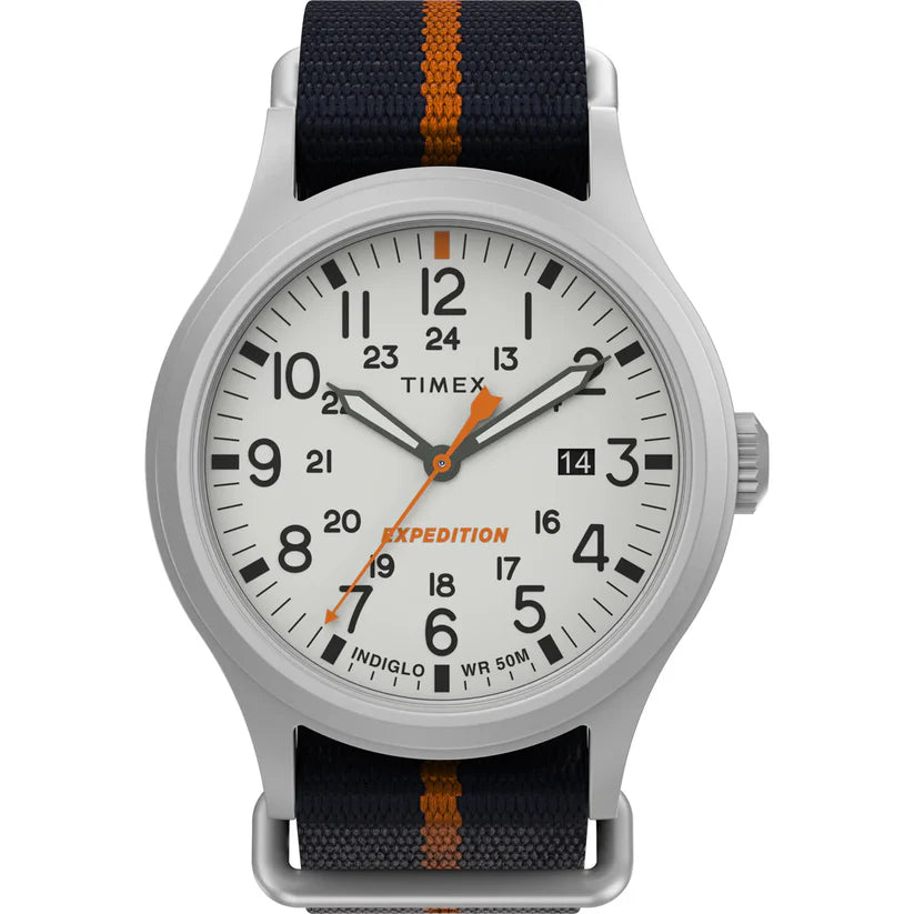 Timex Expedition White Round Dial Quartz Analog Men's Watch - TW2V22800UJ - KRISHNA WATCH COMPANY