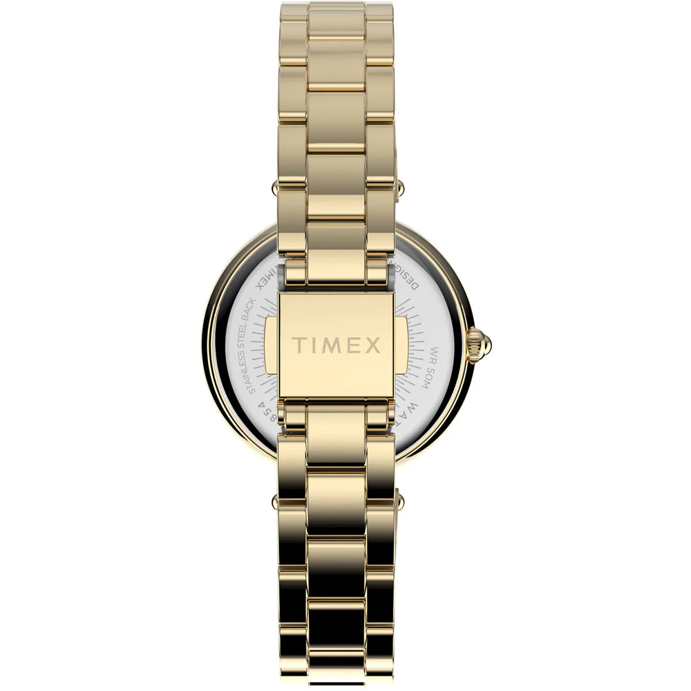 Timex Trend 3 Hands Women's Analog Black Dial Quartz Watch - TW2V24100UJ - KRISHNA WATCH COMPANY