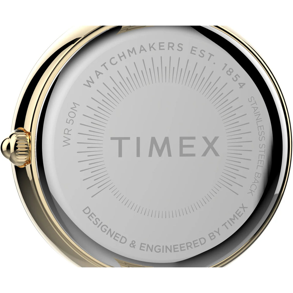 Timex Trend 3 Hands Women's Analog Black Dial Quartz Watch - TW2V24100UJ - KRISHNA WATCH COMPANY