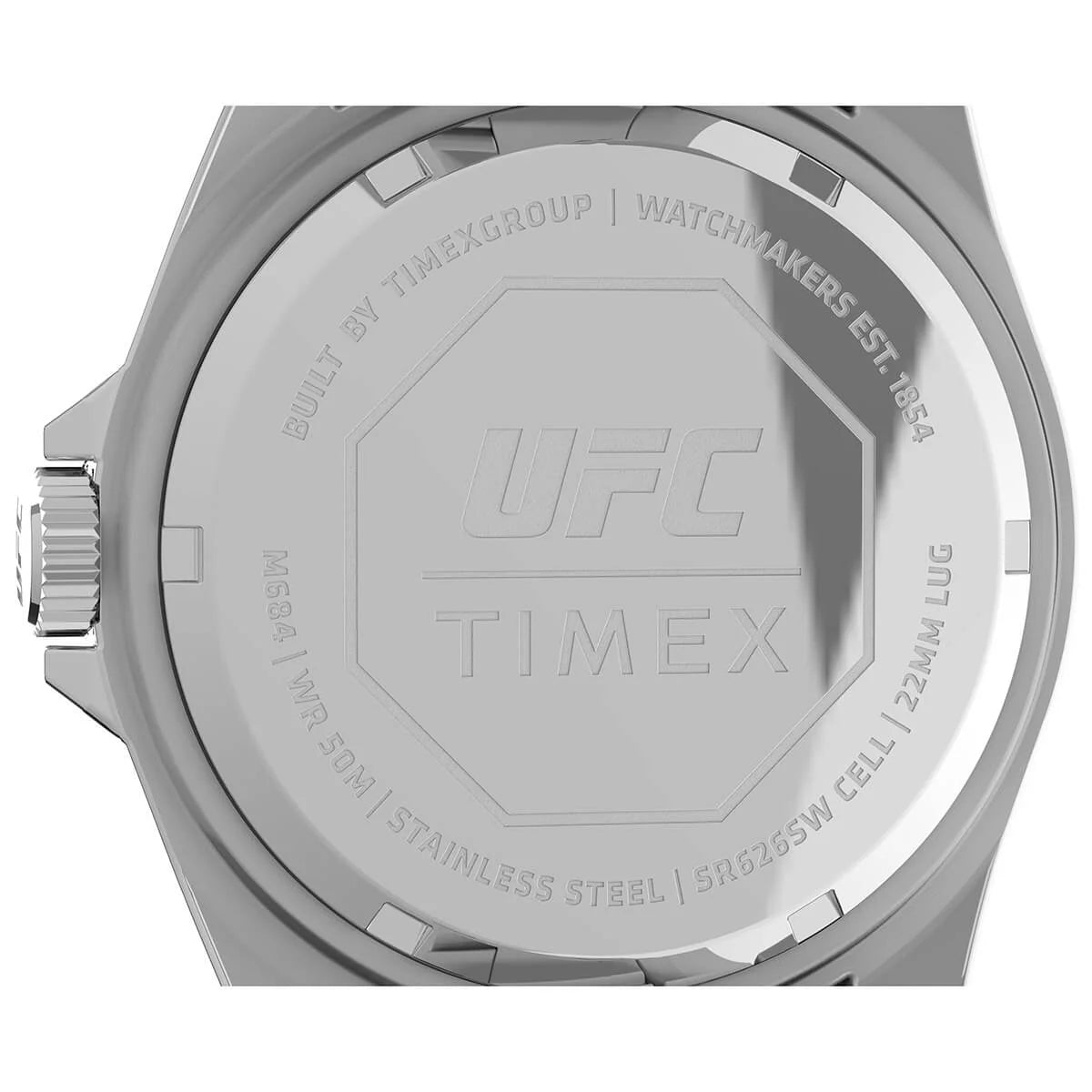 Timex UFC Debut 42mm Stainless Steel Bracelet Watch TW2V566000D - KRISHNA WATCH COMPANY