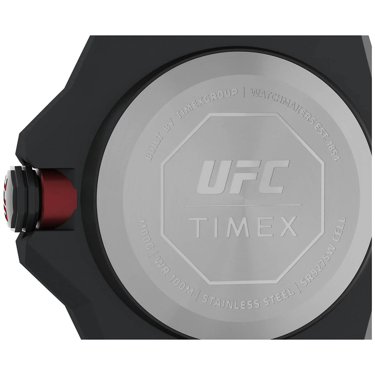Timex UFC Pro 44mm Silicone Strap Watch TW2V57300X6 - KRISHNA WATCH COMPANY