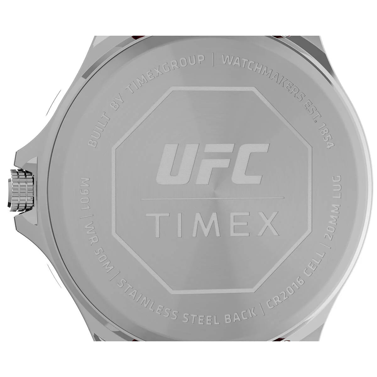 Timex UFC Gamer 42mm Silicone Strap Watch TW2V582000D - KRISHNA WATCH COMPANY