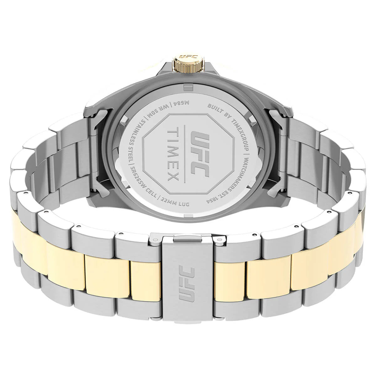 TIMEX Timex UFC Debut 42mm Stainless Steel Bracelet Watch TW2V584000D - KRISHNA WATCH COMPANY