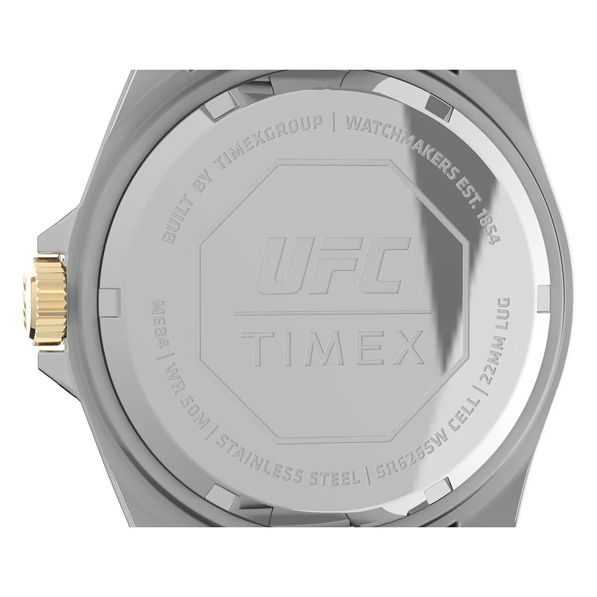 TIMEX Timex UFC Debut 42mm Stainless Steel Bracelet Watch TW2V584000D - KRISHNA WATCH COMPANY