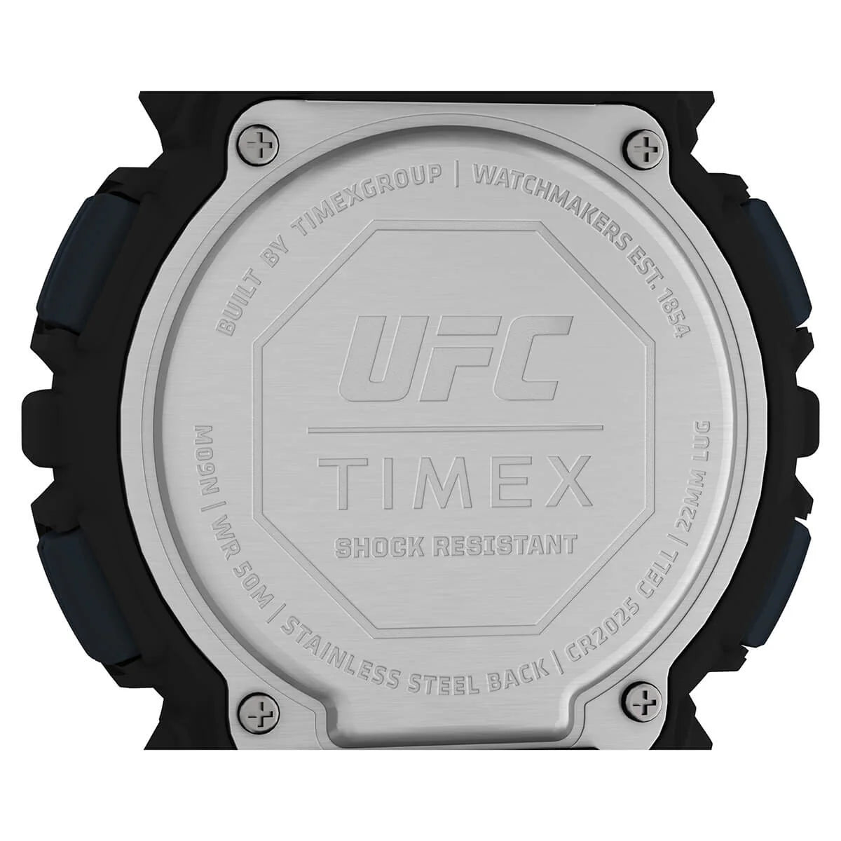 Timex UFC Striker 50mm Resin Strap Watch TW5M534000D - KRISHNA WATCH COMPANY