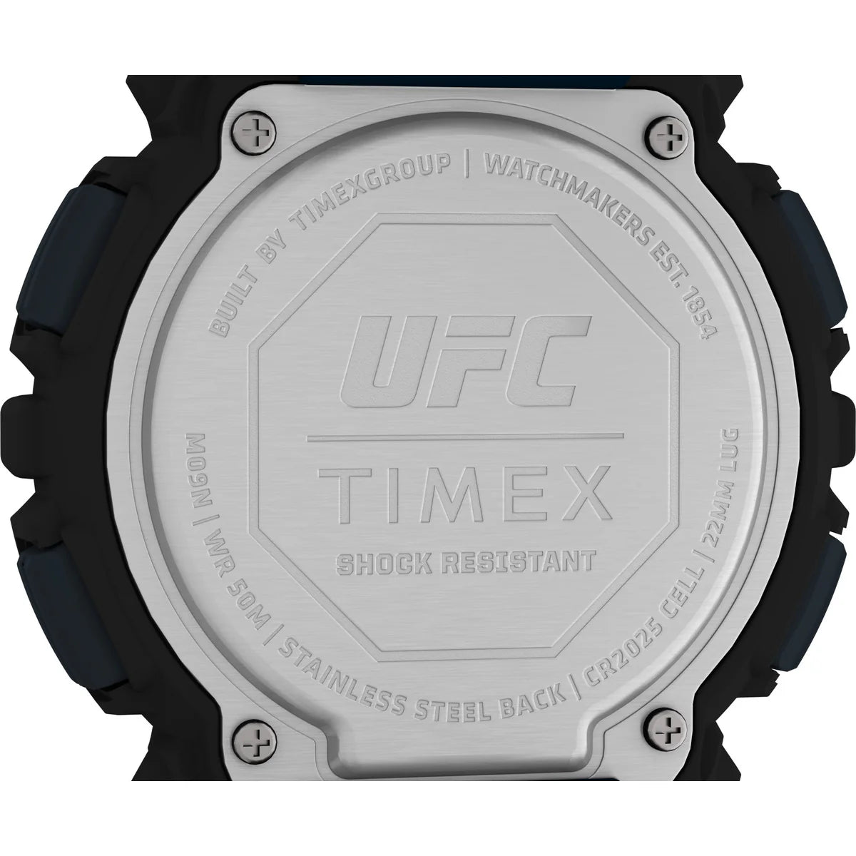 Timex UFC Striker 50mm Resin Strap Watch TW5M535000D - KRISHNA WATCH COMPANY