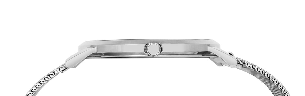 TIMEX EMPERA MEN'S SILVER DIAL ROUND CASE 2 HANDS FUNCTION WATCH -TWEG17410 - KRISHNA WATCH COMPANY