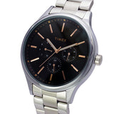 Timex Fashion Men's Black Dial Round Case Multifunction Function Watch - TWEG18408