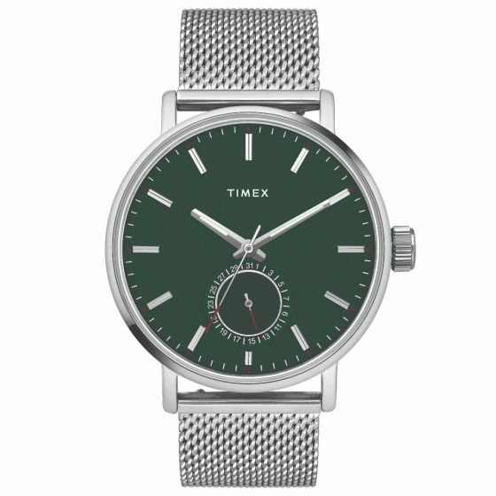 TIMEX ANALOG GREEN DIAL BOY'S WATCH-TWEG20001 - KRISHNA WATCH COMPANY
