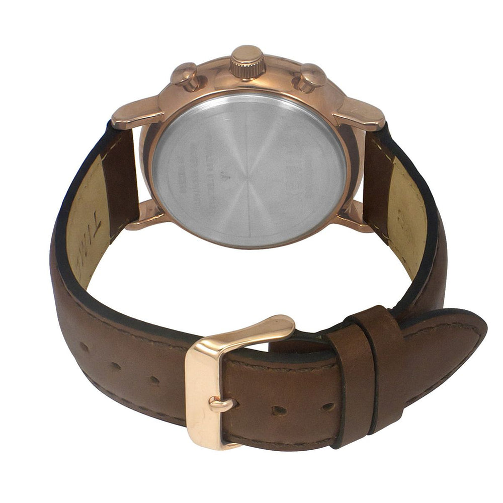 TIMEX FASHION MEN'S SILVER DIAL ROUND CASE MULTIFUNCTION FUNCTION WATCH -TWEG20005 - KRISHNA WATCH COMPANY