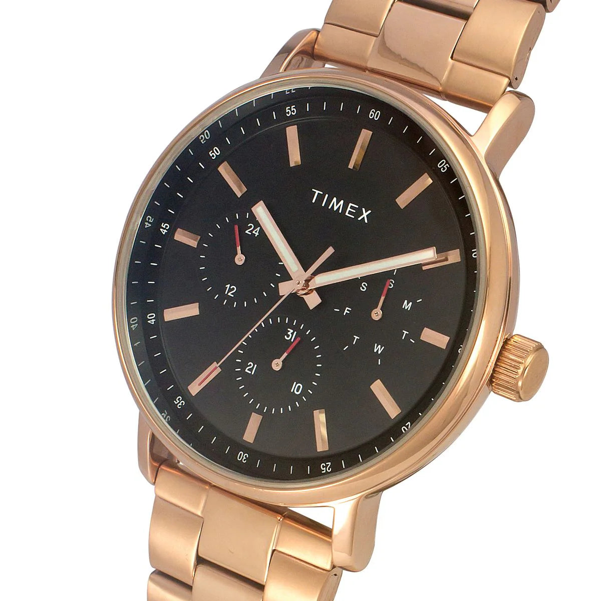 Timex Analog Black Dial Men's Watch - TWEG20018 - KRISHNA WATCH COMPANY