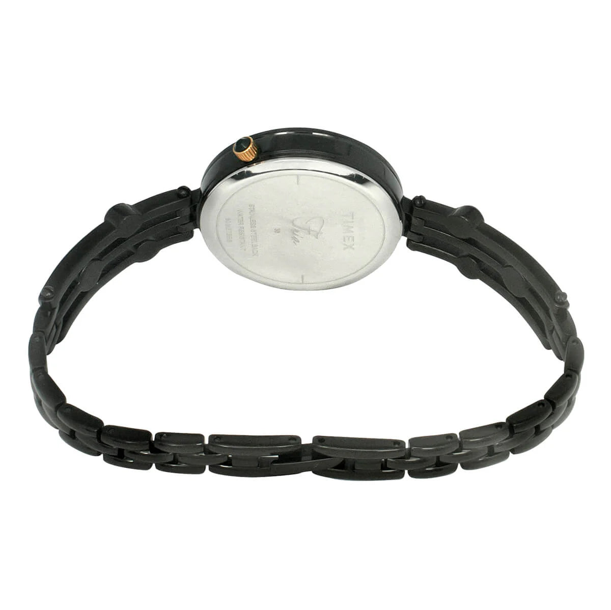 TIMEX ANALOG BLACK DIAL WOMEN WATCH - TWEL16003 - KRISHNA WATCH COMPANY