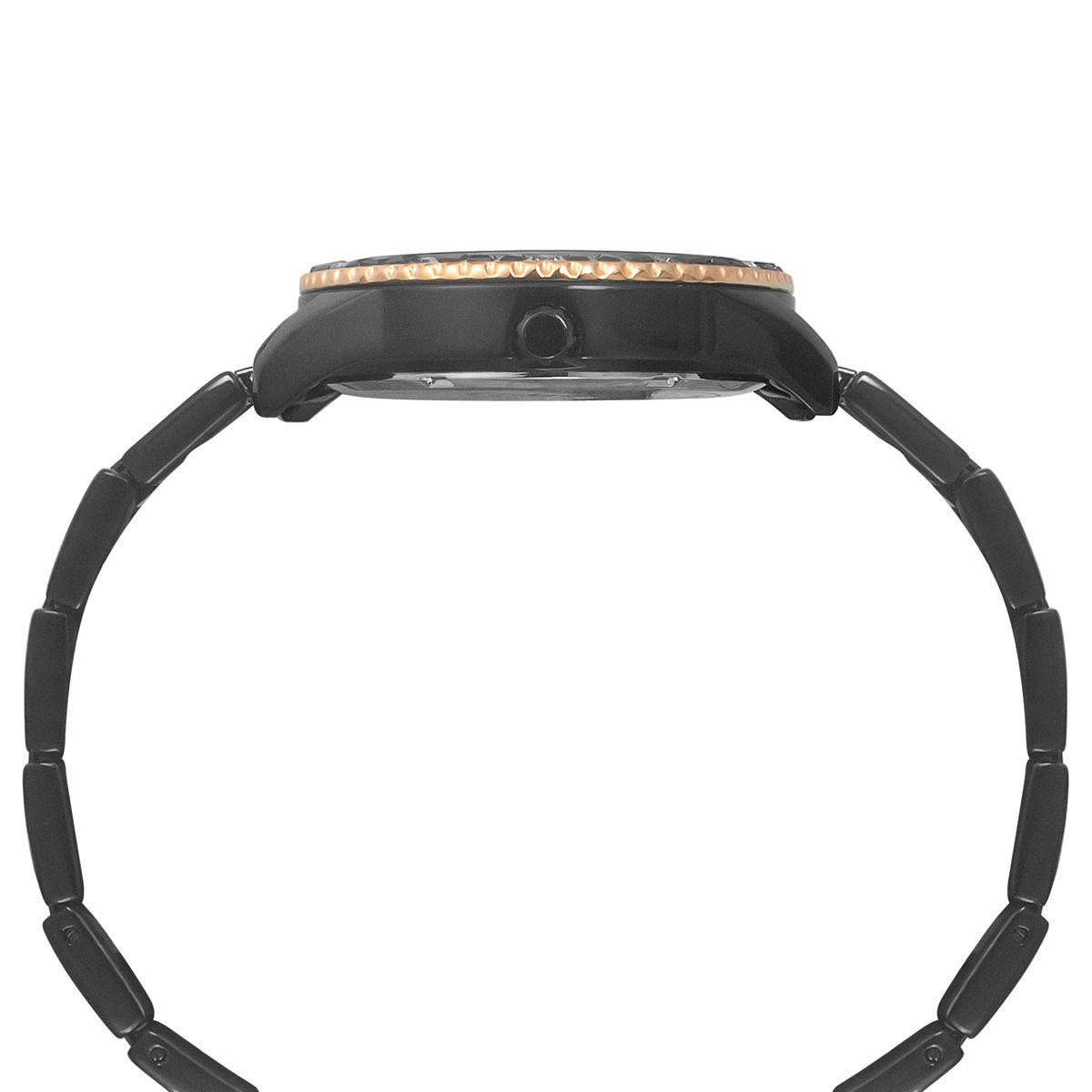 TIMEX E-CLASS PREMIUM-SPORT COLLECTION MULTIFUNCTION WOMEN ANALOG BLACK DIAL COLOURED QUARTZ WATCH, ROUND DIAL WITH 36 MM CASE WIDTH - TWEL16803 - KRISHNA WATCH COMPANY