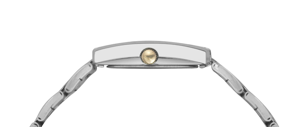 TIMEX CLASSICS WOMEN'S BLUE DIAL RECTANGLE CASE 3 HANDS FUNCTION WATCH -TWTL10605 - KRISHNA WATCH COMPANY