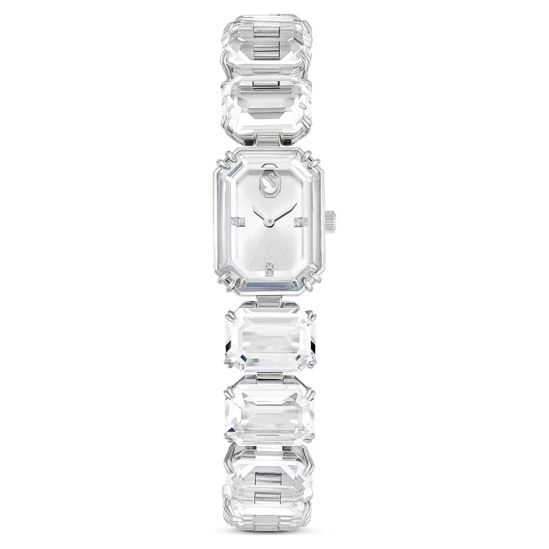 Swarovski Watch Octagon cut bracelet, White - 5729182