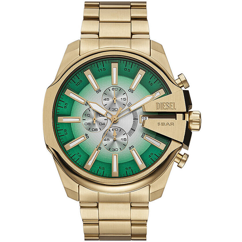 DIESEL Mega Chief Slim Chronograph Watch for Men DZ4684 - KRISHNA WATCH COMPANY