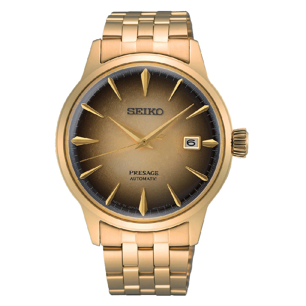 Seiko Gold Presage Automatic Watch - SRPK48J1 - KRISHNA WATCH COMPANY