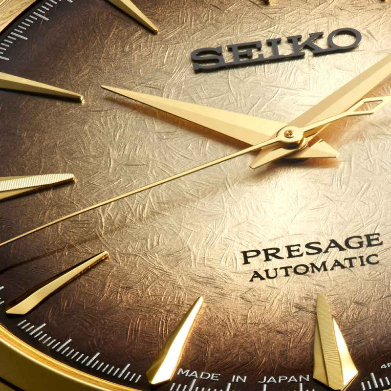 Seiko Gold Presage Automatic Watch - SRPK48J1 - KRISHNA WATCH COMPANY