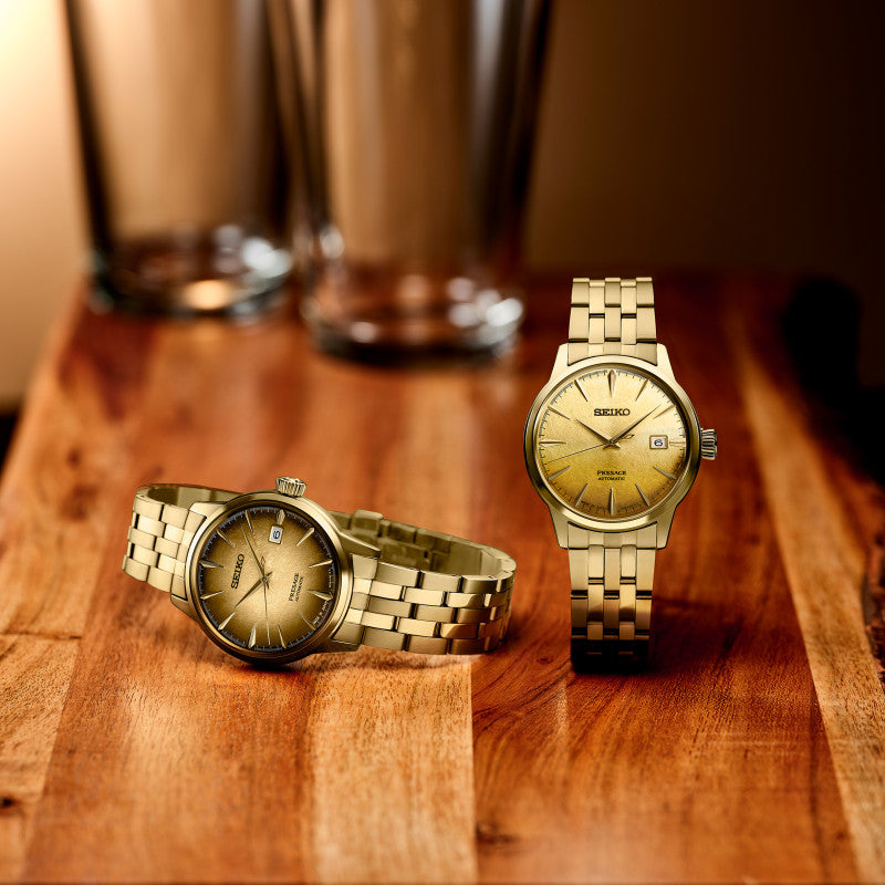 Seiko Gold Presage Automatic Watch - SRPK48J1 - KRISHNA WATCH COMPANY