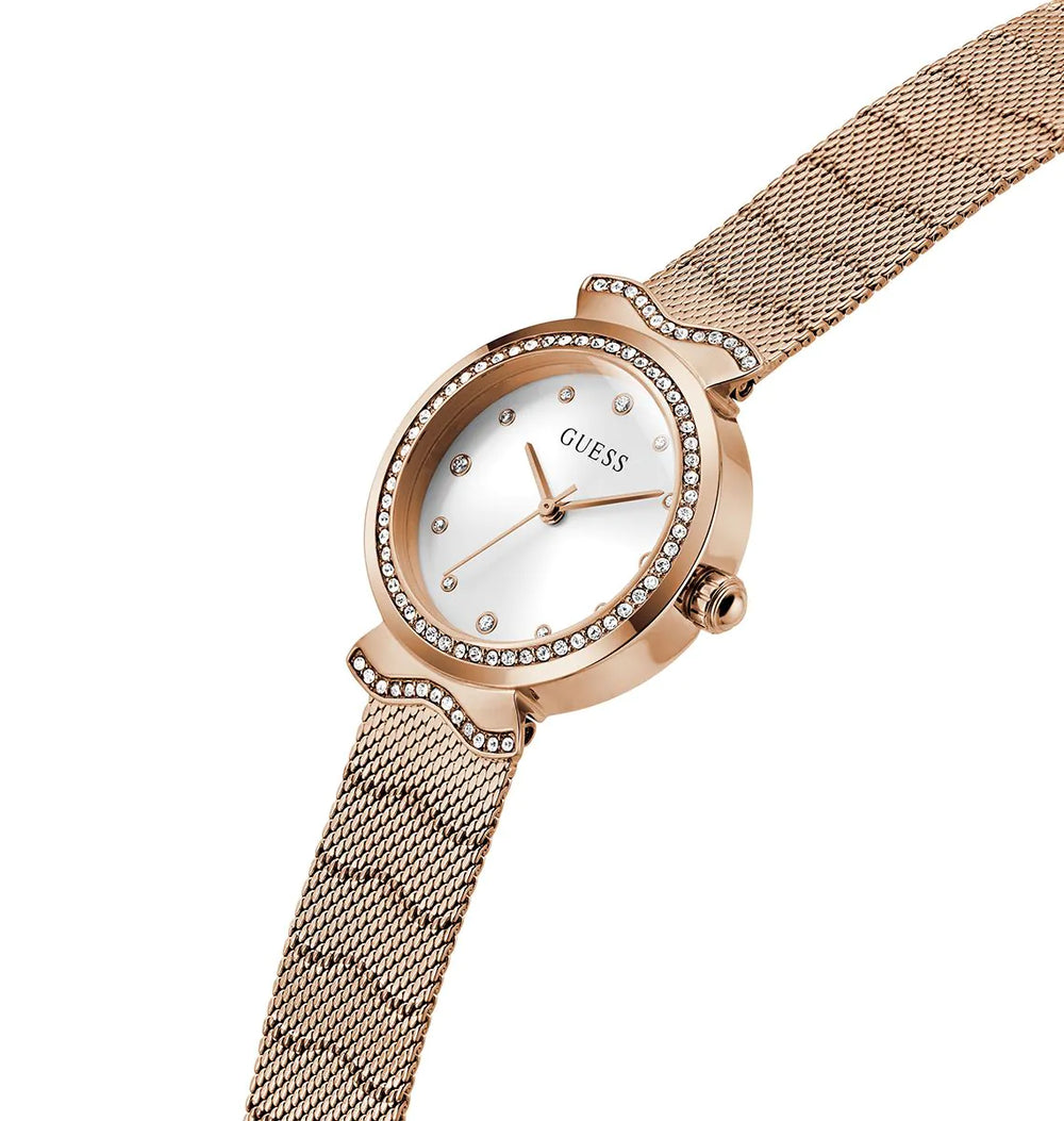 GUESS MERMAID Ladies Rose Gold Tone Analog Watch GW0866L3 - KRISHNA WATCH COMPANY
