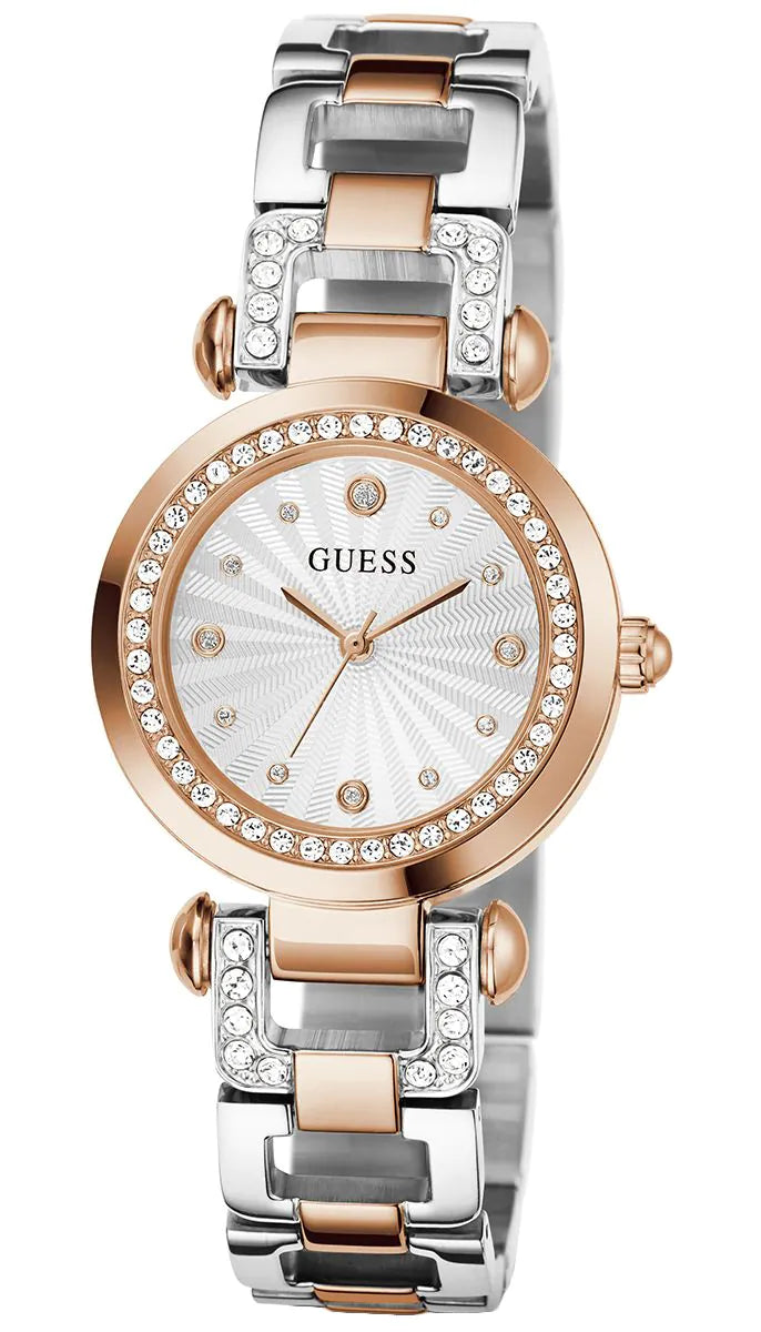 GUESS GINGER Ladies 2-Tone Analog Watch GW0869L2 - KRISHNA WATCH COMPANY