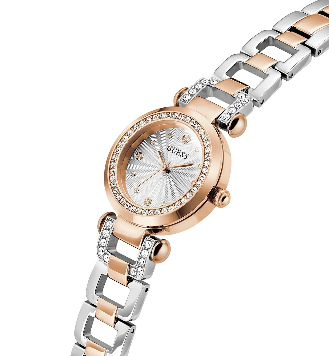 GUESS GINGER Ladies 2-Tone Analog Watch GW0869L2 - KRISHNA WATCH COMPANY
