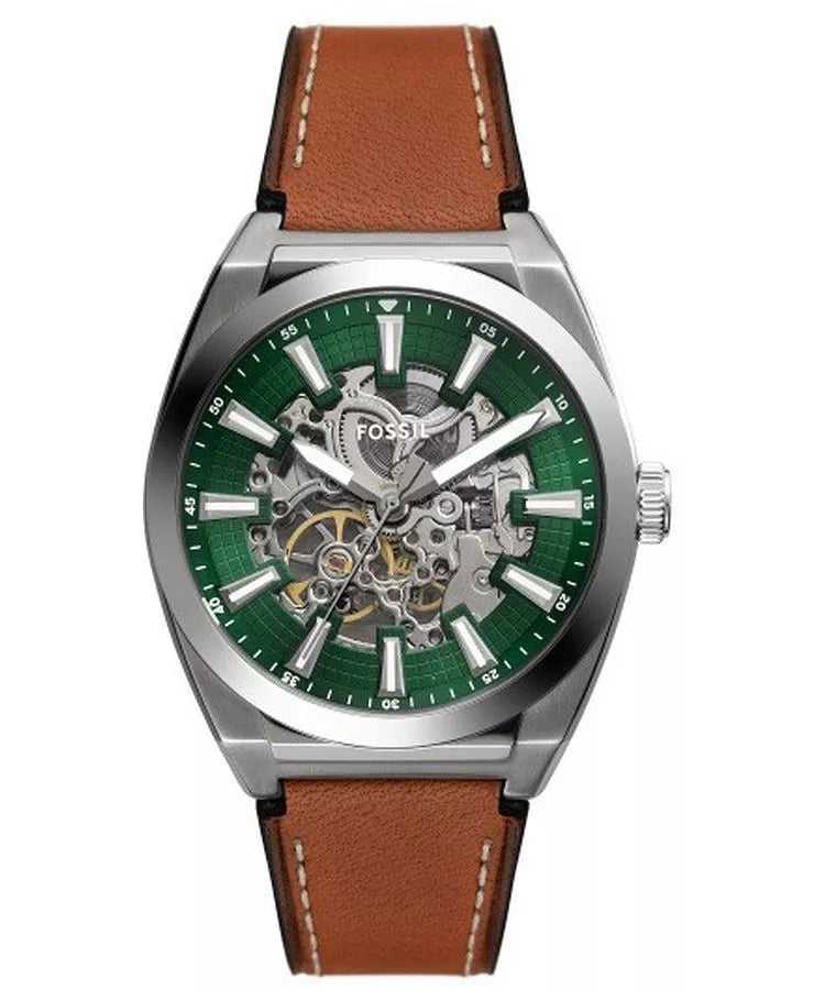 Fossil Everett Skeleton Automatic watch - ME3261 - KRISHNA WATCH COMPANY