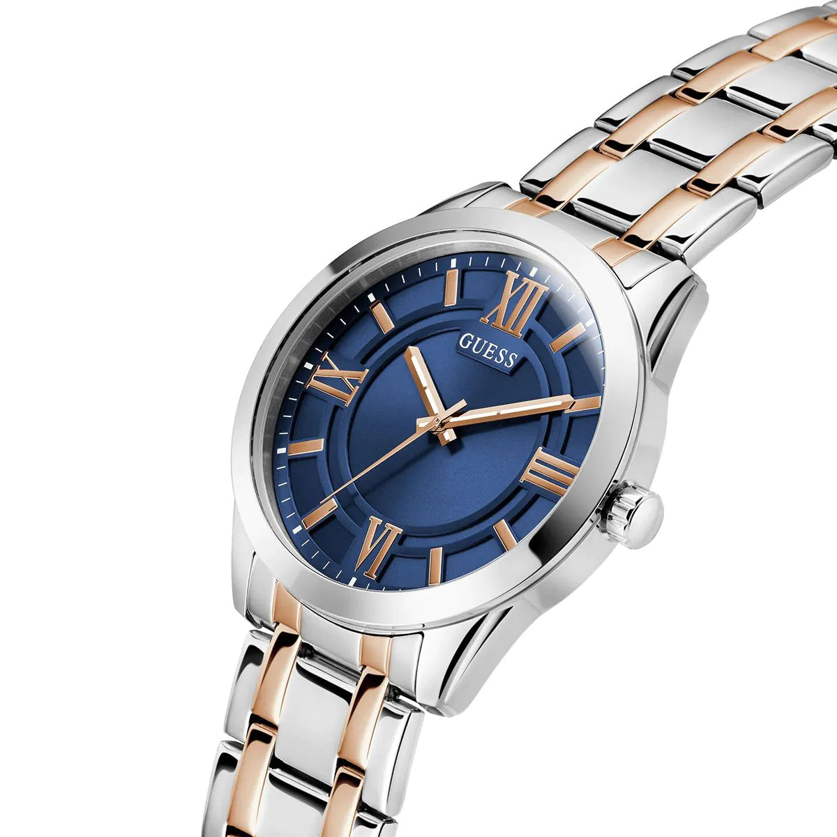 GUESS ELLIOT Mens Two Tone Analog Watch GW0893G2 - KRISHNA WATCH COMPANY