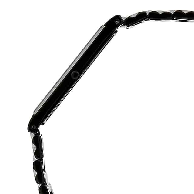 Titan Edge Black Dial Black Stainless Steel Strap Watch NP1296NM01 - KRISHNA WATCH COMPANY