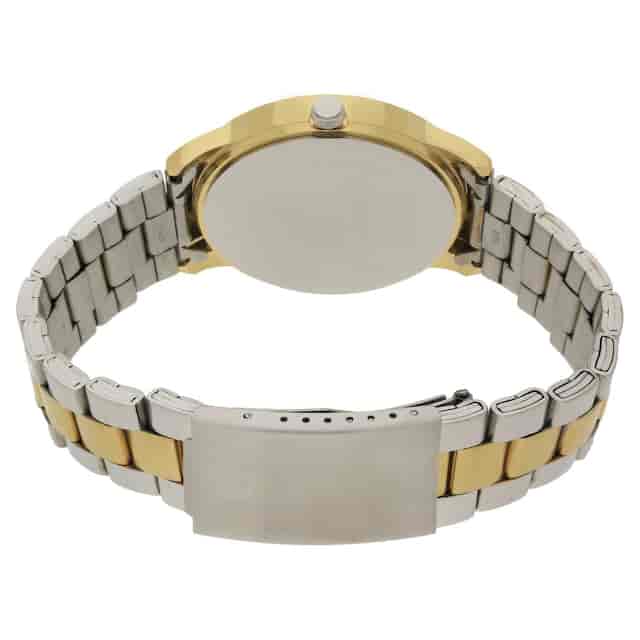 Titan Champagne Dial Two Toned Stainless Steel Strap Watch NP1584BM02 - KRISHNA WATCH COMPANY