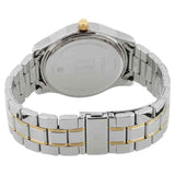 Titan Silver Dial Two Toned Stainless Steel Strap Watch - 1627BM03