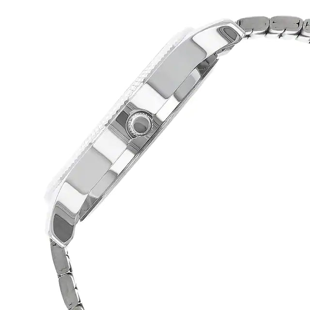 Titan White Dial Two Toned Stainless Steel Strap Watch NN1650BM01 - KRISHNA WATCH COMPANY