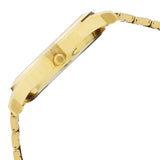 TITAN White Dial Golden Stainless Steel Strap Watch NP1650YM03