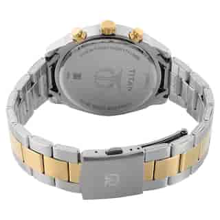 Titan Workwear Watch with Silver Dial & Stainless Steel Strap NQ1733BM01 - KRISHNA WATCH COMPANY
